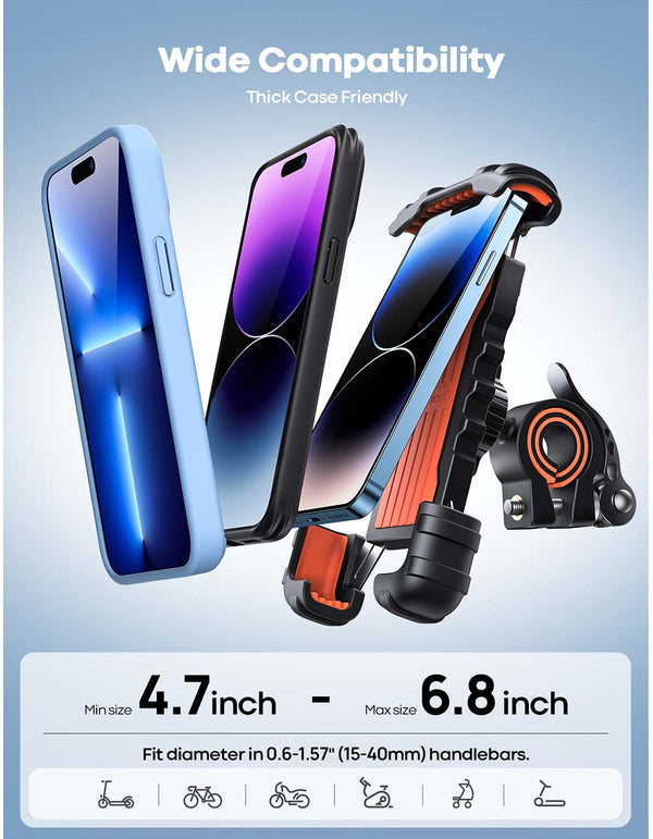 Lamicall Phone Holder for Handlebar