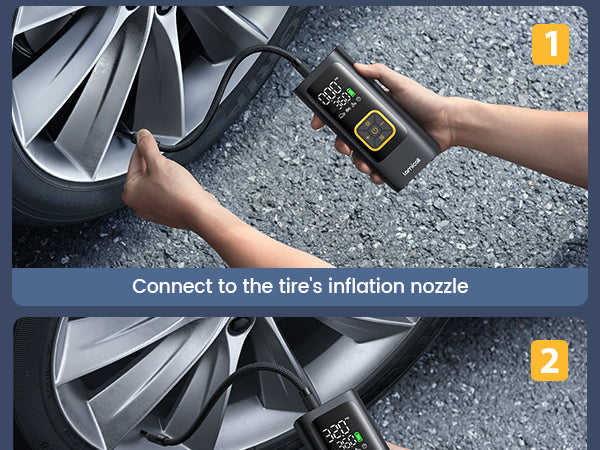 Lamicall VHEP02 Portable Electric Tyre Inflator