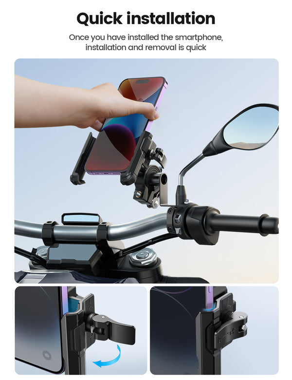 Lamicall Phone Holder with Mirror Support – Suitable for Camera Use
