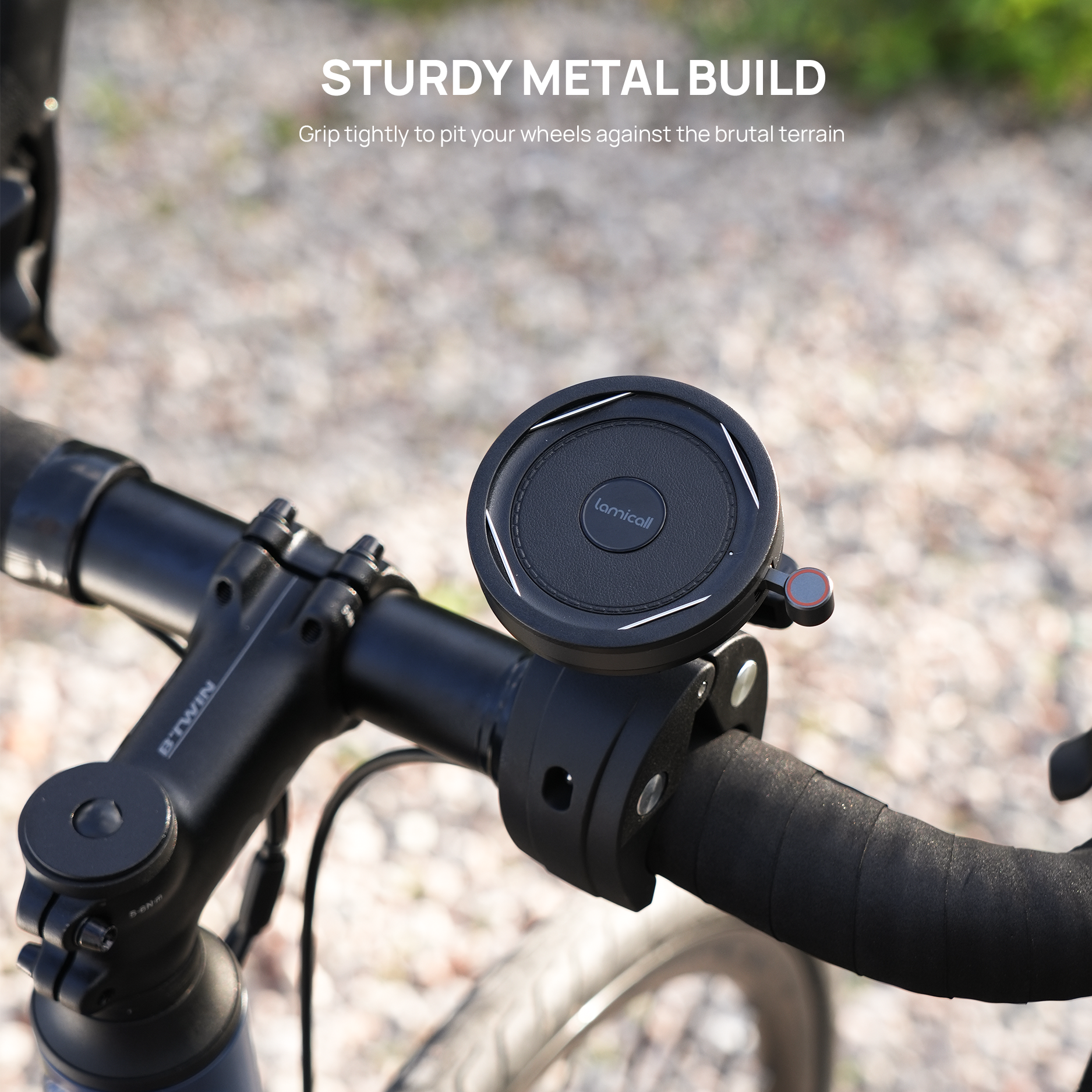 Lamicall All Lock AL05  Βάση Κινητού MagSafe για Τιμόνι/Ποδήλατο