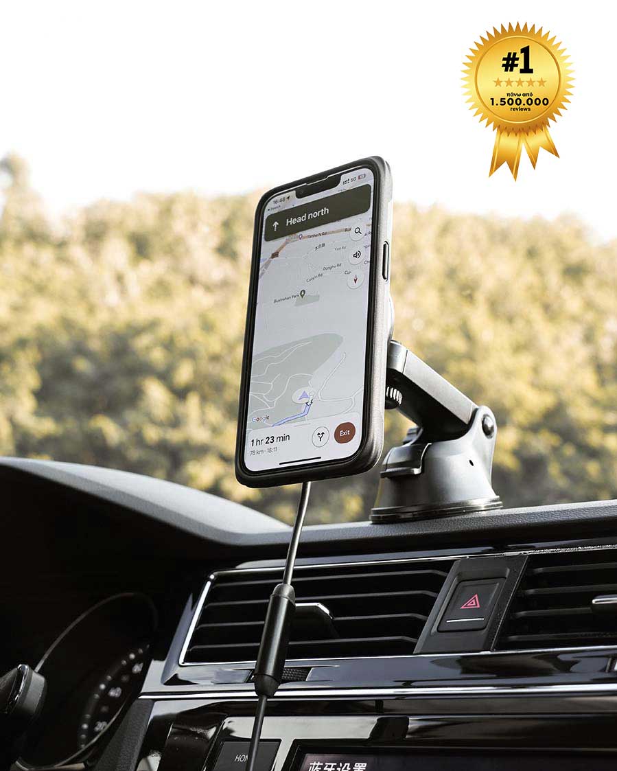 Lamicall All Lock AL04 3-1  All Lock 3-1 All Lock Magnetic Car Holder with Wireless charger  