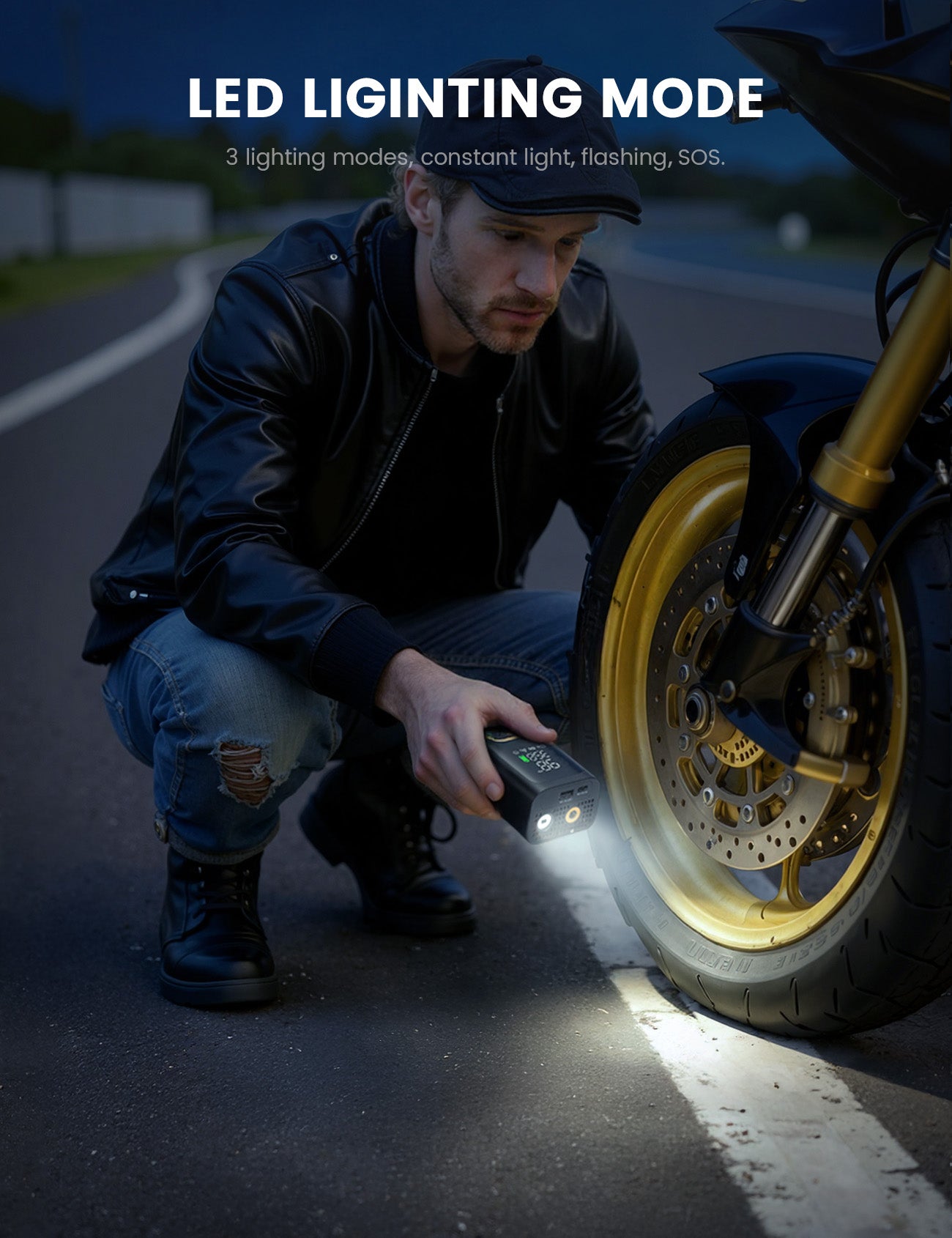 Lamicall VHEP02 Portable Electric Tyre Inflator