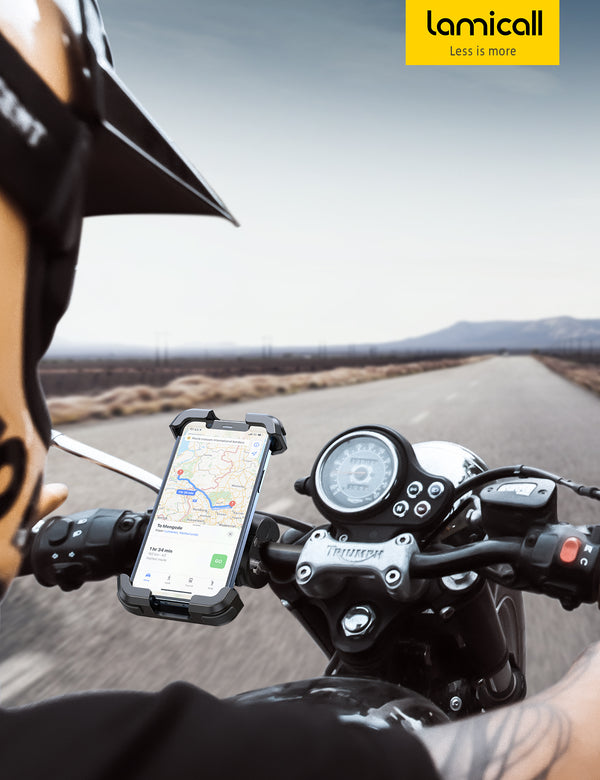 Phone Holder for Handlebar with Quick Release
