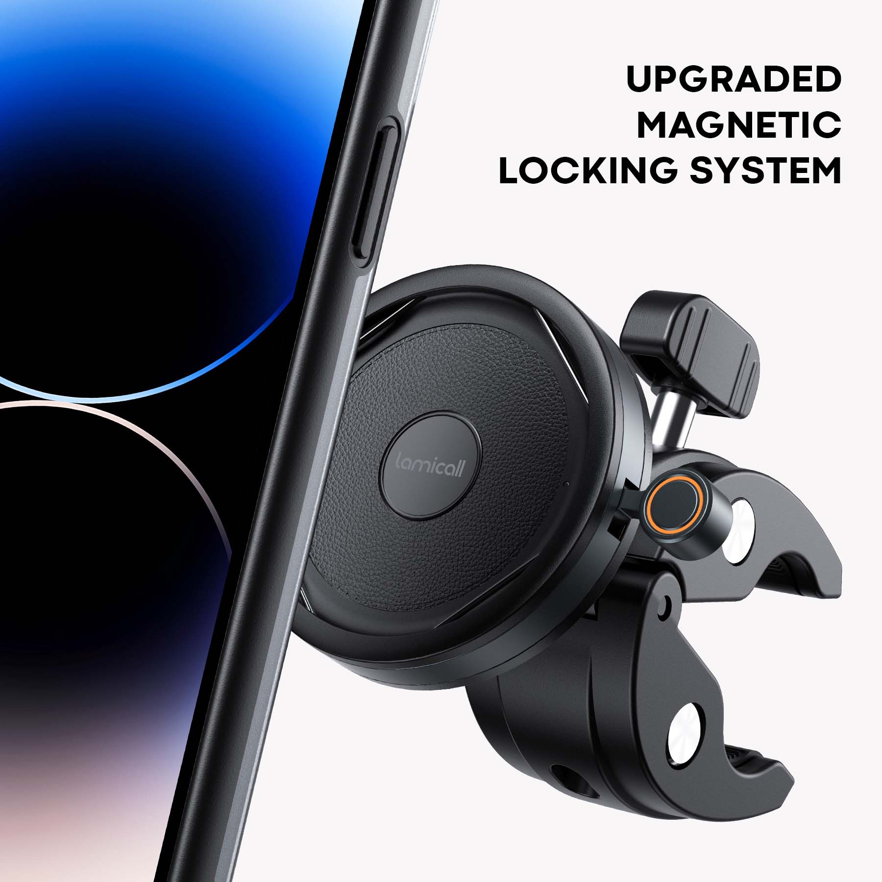 Lamicall All Lock AL05  Βάση Κινητού MagSafe για Τιμόνι/Ποδήλατο