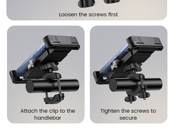 Lamicall BCSP20 Βάση Κινητού για Τιμόνι/Ποδήλατο – [1s Quick Lock]