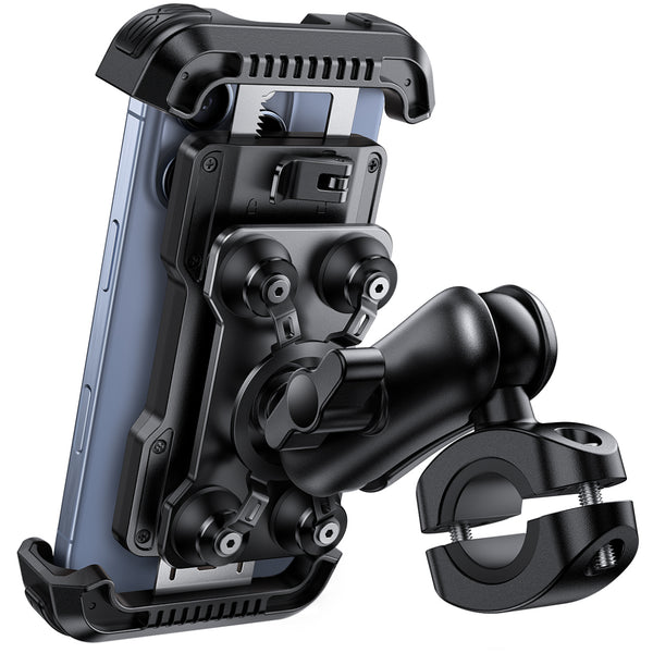 Lamicall Shock Absorbing Phone Holder with Metal Extension Arm