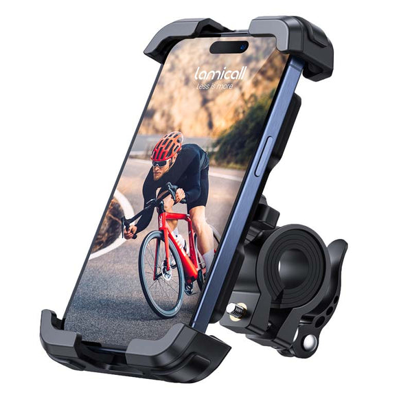Phone Holder for Handlebar with Quick Release
