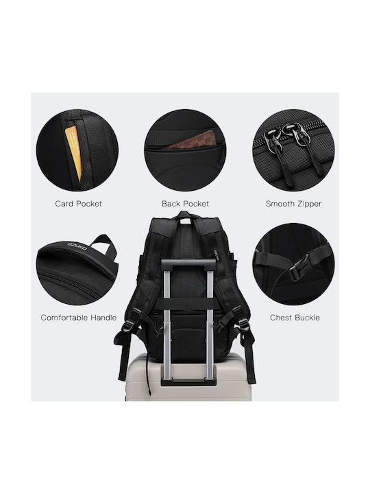 Ozuko Backpack 9405L Αδιάβροχο 40lt Γκρι