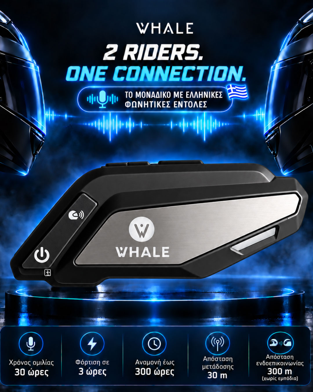 Whale 2 Riders Intercom